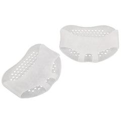 1Pair Silicone heel pad Soft Forefoot Half Yard Pads Invisible High Heel Shoes Slip Resistant Half Yard Pads Foot Care Tools