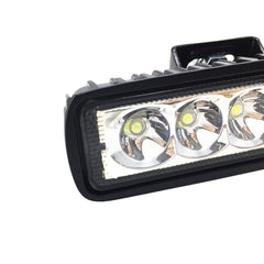 1Pcs 2Pcs 18w DRL LED Spot Flood Work Light Worklight 9-32V 4WD 12 volt led work lights for Off Road Vehicle SUV car trucks