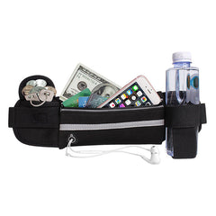 Fashion mini fanny pack for women men Portable convenient USB waist pack Travel multifunctional waterproof phone belt bag