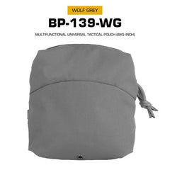 Tactical 6x5in GP MOLLE pouch for mags, fits FCPC or Utility GP Backpack.