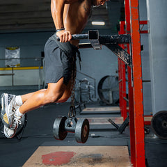 Uclips barbell - landmine adapter. For squats, rows. Grip attachment, barbell clip. Gym & home use.