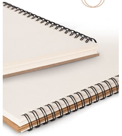 Sketchbook 8K / 16K / A4 Painting Diary Painting Graffiti Soft Cover Black Paper Sketch Book Notebook Office School Supplies Gif