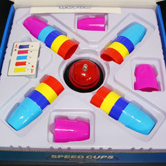 Speed Cups Puzzle Board Game Family/Party Best Gift for Children Funny Fast Stacks Game