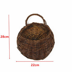 Simulated rose wall hanging chlorophytum comosum false plastic indoor living room air conditioning pipe decoration