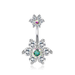 Navel Ring Creative Bat Bee Navel Buckle Navel Ring Body Piercing Jewelry