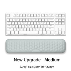 Keyboard mouse wrist rest ergonomic office typing protect relax wrist memory foam mouse pad computer notebook mouse pad
