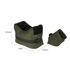 Front&Rear Bag Support Rifle Sandbag without Sand
