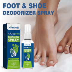 Foot Deodorant Reliever Sweat, Odor, Itchy, Dry Foot Deodorant Treatment Spray