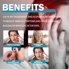 Ear Care Patch, Relieve Ear Plug Ear Ringing Ear Kang Hearing Discomfort Dizziness Head Care Patch