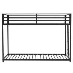 Adam Twin over Twin Metal Bunk, Black