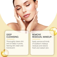 Gentle Cleansing Oil Gentle Care For Skin Refreshing Emulsion Rinse Face Makeup Cleansing Oil