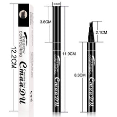 CmaaDu 4 head eyebrow pencil four point eyebrow pencil easy to dry