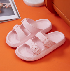 Thick soled slippers Summer home bathroom anti slip and fecal feeling Soft soled couple EVA slippers Male