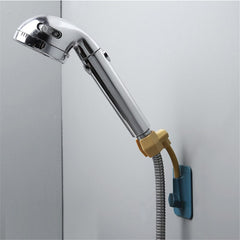 Universal Adjustable Shower Bracket Paste-type Shower Nozzle Base Home Bathroom Punch-free Self Adhesive Shower Bracket Base