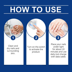 Nail Repair Machine Daily Gentle Care Of Hand And Foot Nails Cleaning And Repairing Damaged Nails Moisturizing Care Machine
