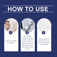 Multi-Purpose Household Sealing Primer, Wall Floor Primer Dust Removal Dust Floor Indoor And Outdoor Paint