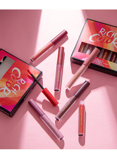 Niceface New Quality Lip Glaze Velvet Matte Lip Glaze Set Matte Non-Stick Cup Waterproof Makeup