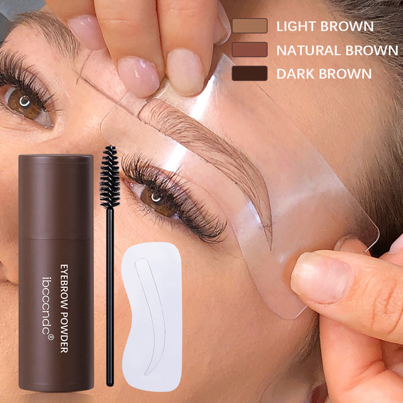 Eyebrow Stamp Eyebrow Powder Stick Thrush Artifact Hairline Shadow Powder Eyebrow Powder Set