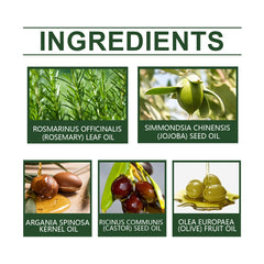Rosemary Oil For Hair Growth, Promotes Healthy And Nourishing Strong Hair Essential Oil Hair Growth Oil