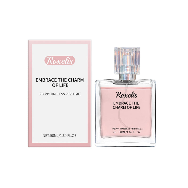 Peony Fragrance Eternal Perfume Natural Fragrance Release Charm Lasting Fragrance Light Elegant Charm Dating Atmosphere Perfume