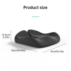 Memory Foam Coccyx Cushion. Alleviates tailbone/sciatica/back pain. Non - slip for office/car seats.