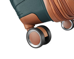 Luggage set of 4 pieces (14/20/24/28) with 4 360 degree silent rotating wheels made of PP material and durable TSA lock