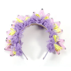 Fashion Fabric Crown Hair Hoops for Women