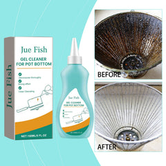 Kitchen Cleaner, Cooktop Range Hood Cooker Clean Oil Stains Black Dirt On The Bottom Of The Pan Cleanser