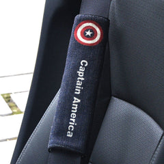 Super Hero Batman Car Seat Belts Shoulder Pad Auto Car Seat Belt Covers