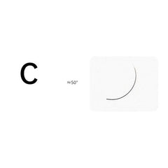 Weaving baby curved false eyelashes flowering planting eyelashes Y-shaped grafting false eyelashes