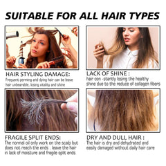 Hair Shine Spray Repair Dry And Irritated Hair Moisturizing Hair Treatment Spray For Damaged Hair