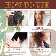 Coconut Hair Essential Oil, Moisturizes Tightens And Strengthens Hair Scalp Massage Essential Oil