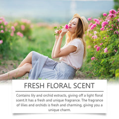 Rolling Perfume Series Flowers Lasting Fresh Light Fragrance Exudes Charm Keep Fragrance Portable Rolling Perfume