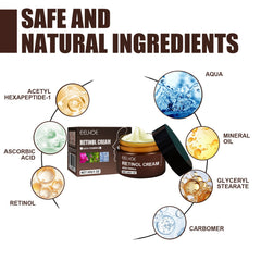 Retinol Cream, Anti-Aging Firming Brightening Moisturizing Facial Skin Care Cream