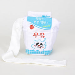 Milk Box Food Hiding Scented Plush Toy for Dogs with Sound Slow Feeding Intelligent Design