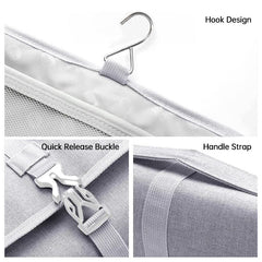 Large - capacity dustproof travel bag for Dyson Pre - Styling Dryer, fits curling barrels.
