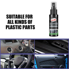 Automotive Interior Repair Spray, Clean Interior Leather Maintenance Spray Car Interior Refurbishment Spray