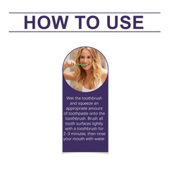 Purple Care Toothpaste Clean Teeth Hygiene Care Mouth Fresh Daily Care Toothpaste