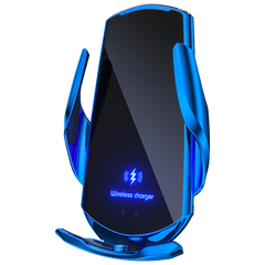 Q3 car wireless charging mobile phone holder 15W induction opening and closing car navigation stand supplies