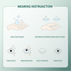 1Pcs FDA Certificate Eyes Beautiful Pupil Colorful Girl Cosplay Contact Lenses Gray