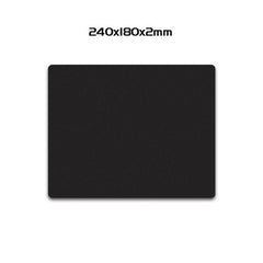 Aluminum Alloy Smooth Mouse Pad 240x180/300mm Hard Metal Slim Desk Mat Rubber Anti-slip Bottom Speed Control Mousepad For Gaming