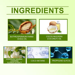 Jasmine Moisturizing Body Wash, Gentle, Clean, Smooth, Moisturizing And Fragrant Body Wash