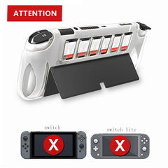 Suitable for Switch OLED new TPU protective case with card box storage NS host protective cover dual card slot