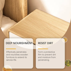 Furniture Care Beeswax Indoor Wood Table And Chair Furniture Shine Polishing Care Multi-Purpose Maintenance Wax