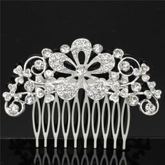 Wedding Dress Accessories Bridal Accessories Wedding Bridal Accessories Alloy Rhinestone Hair Combs Bridal Tiara