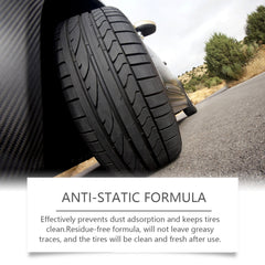 Automobile Tire Polish, Tire Stain Cleaning Refurbished Waterproof Anti-Fouling Protection Tire Aging