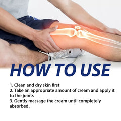 Gelenk-Und Knochentherapie Creme, Body Care Massage Cream For Sore Wrist And Knee Muscles