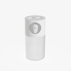 New Cute Pet Humidifier Double Spray Air Humidifier USB Ultrasonic Aroma Diffuse Air Mist Maker Humidificador with Romantic Lamp