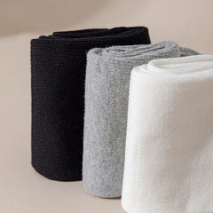 Pure cotton socks with loose cuffs for men and women