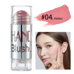 HANDAIYAN Chubby Crayon Blush Stick Moisturizing And Smooth Rouge Pen Blush Strip Cream Blush Stick Rouge